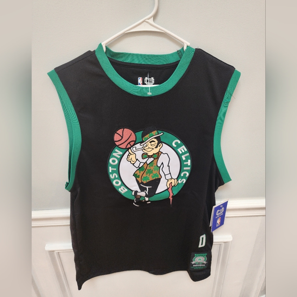 Sleeveless Shirt - Black & Green